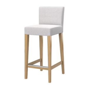 IKEA HENRIKSDAL hocker chair cover with backrest