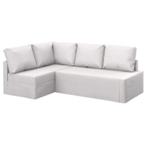 FRIHETEN corner sofa cover with 5 cushions, left